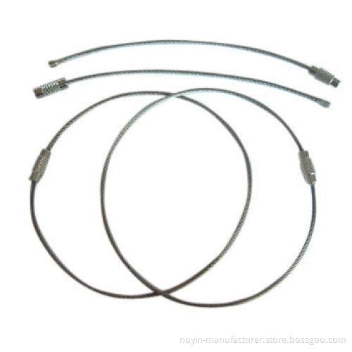 Stainless steel wire rope with various sizes, for luggage hot saleNew